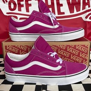 Vans Old Skool Fuchsia Red/True White Men’s sneakers